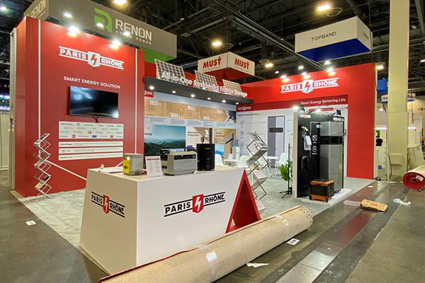 20x30 Wood Booth – Las Vegas RE+ Show